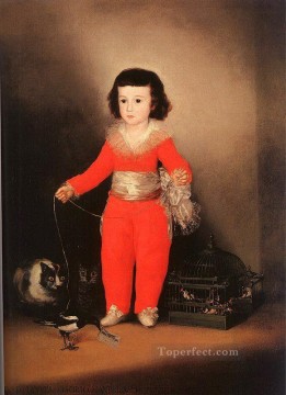 Francisco Goya Painting - Don Manuel Osorio Manrique de Zuniga portrait Francisco Goya
